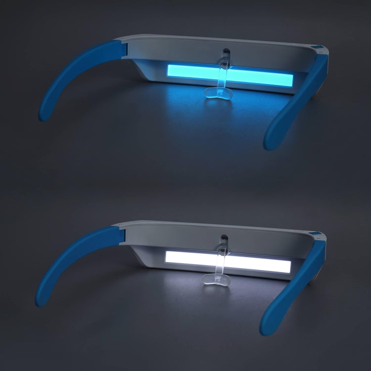 SAD Light Therapy Glasses Wearable UV-Free Blue & White LED Light Therapy Lamp Japanese Version - Others by buy2fix | Online Shopping UK | buy2fix