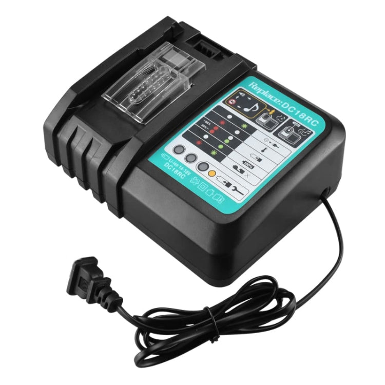 LUOMASHI For Makita 18V Lithium Battery Charger, Model: UK Plug - Electric Saws & Accessories by LUOMASHI | Online Shopping UK | buy2fix
