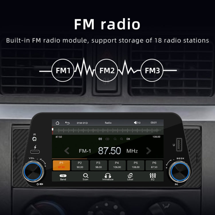 5-Inch Wireless MP5 Car Universal Bluetooth Hands-Free Radio(F152W) - Car MP3 & MP4 & MP5 by buy2fix | Online Shopping UK | buy2fix