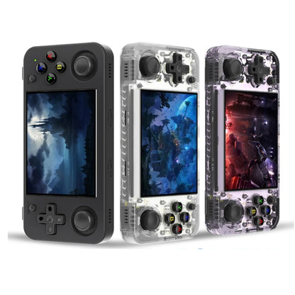 ANBERNIC RG35XX H Handheld Game Console 3.5 Inch IPS Screen Linux System 64GB(Black) - Pocket Console by ANBERNIC | Online Shopping UK | buy2fix