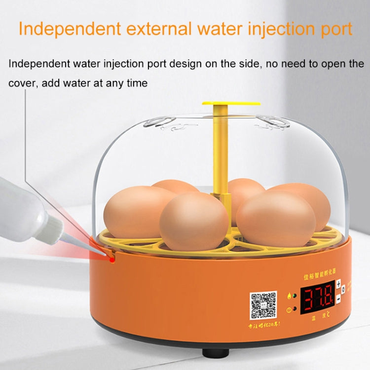 6-Eggs Small Household Experimental Children Smart Chicken Incubators, Spec: Automatic UK Plug - Incubators by buy2fix | Online Shopping UK | buy2fix