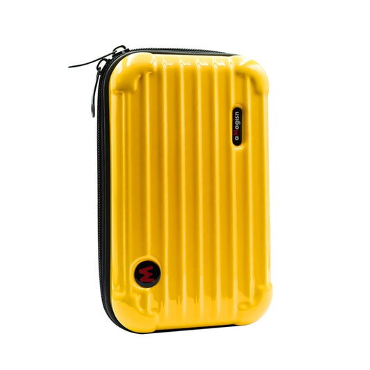 For DJI Osmo Action 4 / 3 aMagisn Small Organizer Bag Sports Camera Protective Accessories(Yellow) -  by aMagisn | Online Shopping UK | buy2fix