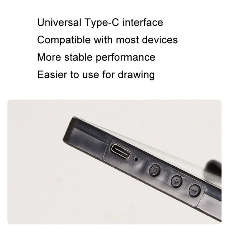 A3-D28B LED Smart Charging Copy Desk Line Drawing Hand Drawing Transparency Copy Platform With 1m Type-C Line -  by buy2fix | Online Shopping UK | buy2fix