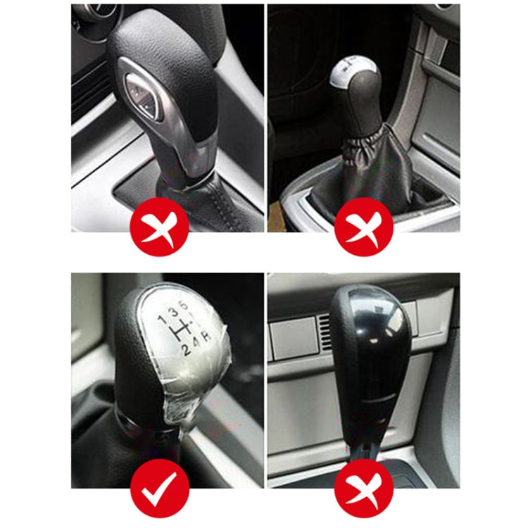 Automotive Silicone Manual Automatic Shift Lever Protective Cover, Size: Gear Shift Black - Shift Knob by buy2fix | Online Shopping UK | buy2fix