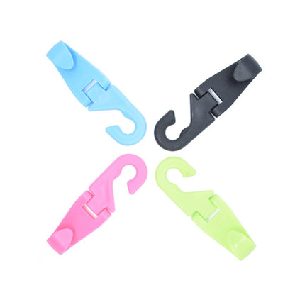 2pcs Mini Car Seat Back Plastic Hook(Random Color Delivery) - Auto Fastener & Clips by buy2fix | Online Shopping UK | buy2fix