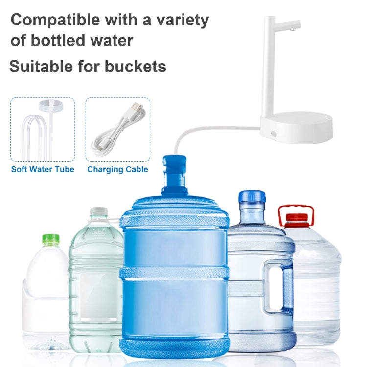 Intelligent Drinking Water Pump Desktop Water Bottle Dispenser 7 Levels Of Dispensing(White) - Drinking Tools by buy2fix | Online Shopping UK | buy2fix