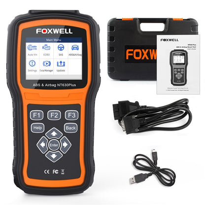 FOXWELL NT630 Plus OBD2 Scanner SRS ABS Code Reader SAS OIL EPB Reset Diagnostic - Code Readers & Scan Tools by FOXWELL | Online Shopping UK | buy2fix