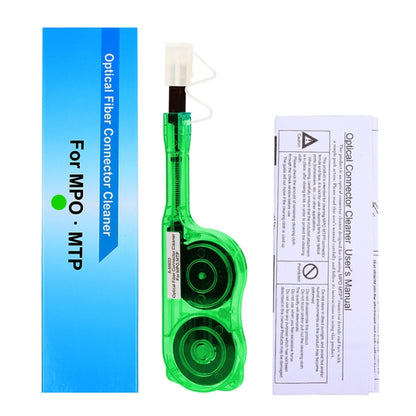 For MPO / MTP Fiber Optic Cleaning Pen Optical Module Ferrule Endface Cleaner(Green) - Lan Cable and Tools by buy2fix | Online Shopping UK | buy2fix