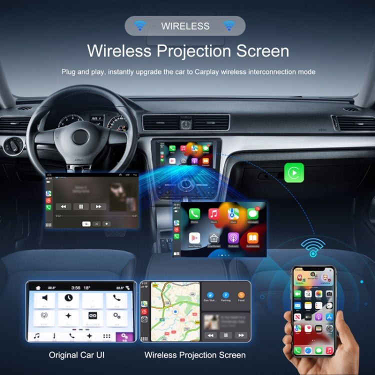 Universal Original Wired CarPlay To Wireless CarPlay Box(Standard) - Bluetooth Adapters by buy2fix | Online Shopping UK | buy2fix