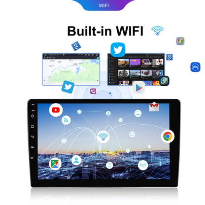 Universal 9 Inch 8 Core CarPlay Android Navigation Car Center Control All-In-One Monitor, Memory: 2+32G(Standard+AHD Camera) - Car MP3 & MP4 & MP5 by buy2fix | Online Shopping UK | buy2fix