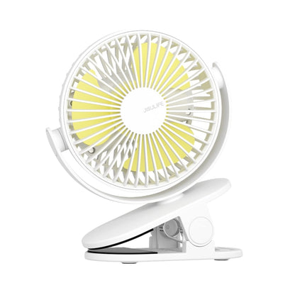 JisuLife FA29A Clip Desktop Mini Fan Portable USB Rechargeable Fan(White) - Electric Fans by JisuLife | Online Shopping UK | buy2fix