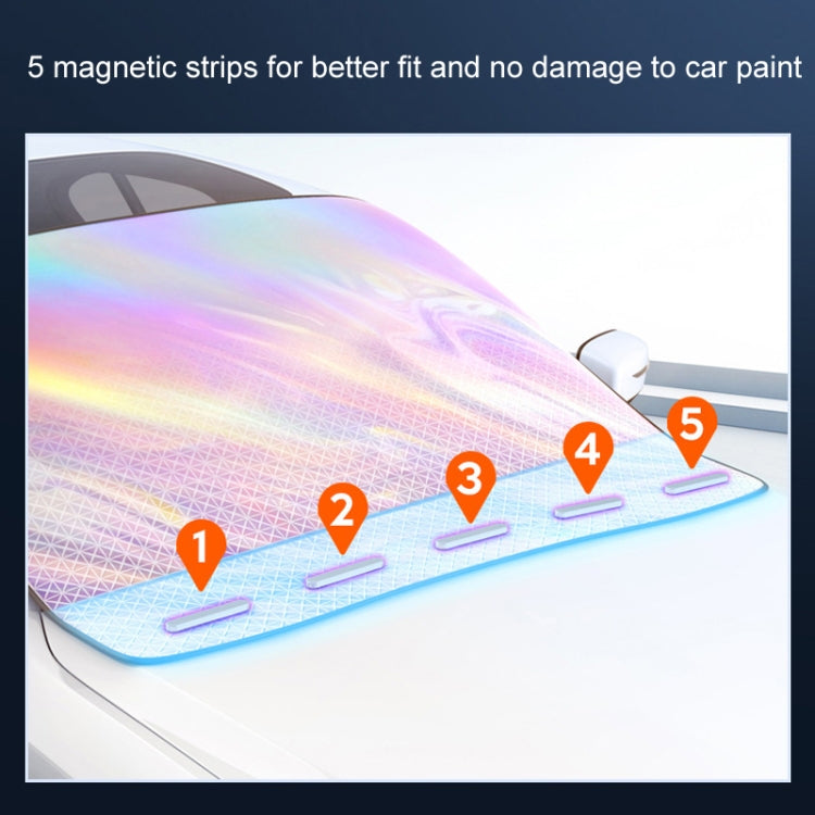 Car Laser Front Windshield Sun Protection Heat Insulation Sunshade, Size: Large - Window Foils & Solar Protection by buy2fix | Online Shopping UK | buy2fix