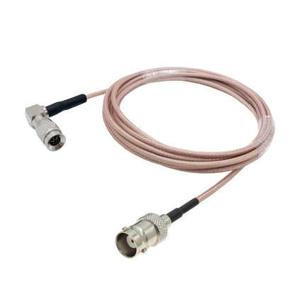 100cm CC4 Male Elbow To BNC Female Connector Cable RG179 Coaxial RF Wire - Connectors by buy2fix | Online Shopping UK | buy2fix