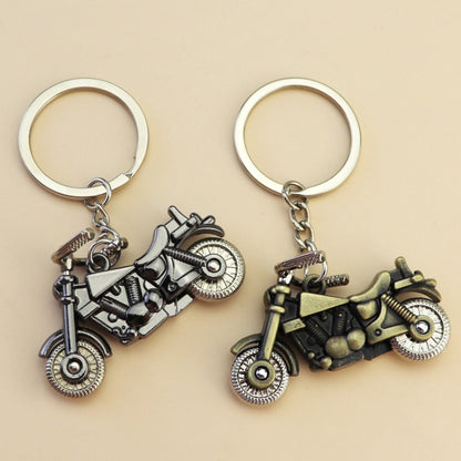 Simulation Cool Motorcycle Keychain Metal Decoration Pendant, Style: X-224 Black - Key Rings by buy2fix | Online Shopping UK | buy2fix