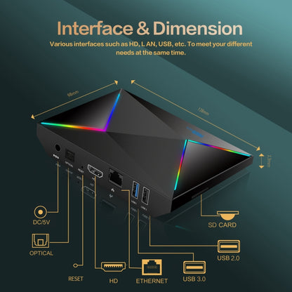 2G+16G US Plug R69PLUS Allwinner H728 Octa-Core ARM Cortex A55 Android 14 Network Box Player - Others by buy2fix | Online Shopping UK | buy2fix