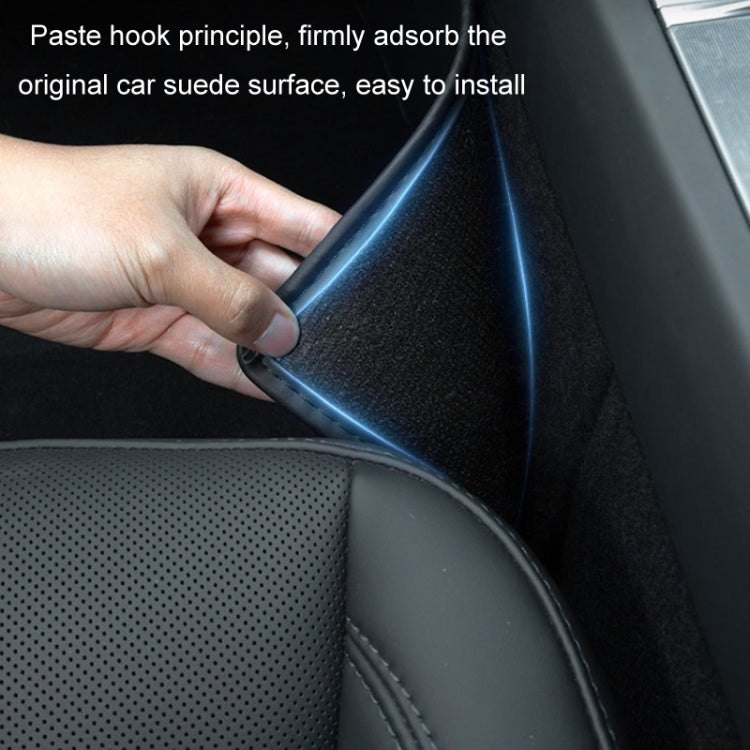 For Tesla Center Console Side Anti-kick Protective Pad, Style: For 2024 Model 3 Rear Row TPE - Seat Accessories by buy2fix | Online Shopping UK | buy2fix