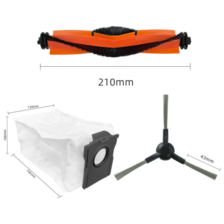 9 In 1 Kit For Dreame X30 / X30 Pro / S10 Pro Ultra / S10 Sweeping Robot Accessories - For Xiaomi Accessories by buy2fix | Online Shopping UK | buy2fix