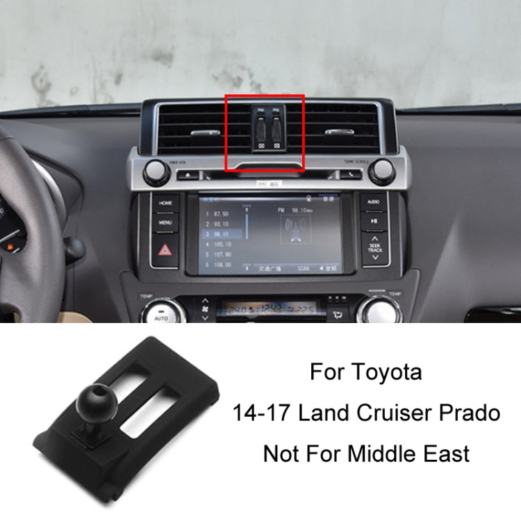 For Toyota Car Air Outlet Phone Holder Base, Model: 14-17 Land Cruiser Prado Not For Middle East - Special Car Holders by buy2fix | Online Shopping UK | buy2fix