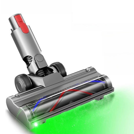 For Dyson V7 V8 V10 V11 V15 Vacuum Cleaner Lightweight Direct Drive Floor Brush Head with Dust Led Lights - For Dyson Accessories by buy2fix | Online Shopping UK | buy2fix