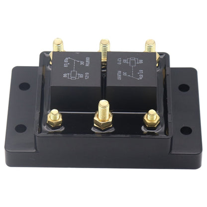 12V80A Automotive Relay Module Waterproof Fuse Box(Black) - Relays by buy2fix | Online Shopping UK | buy2fix