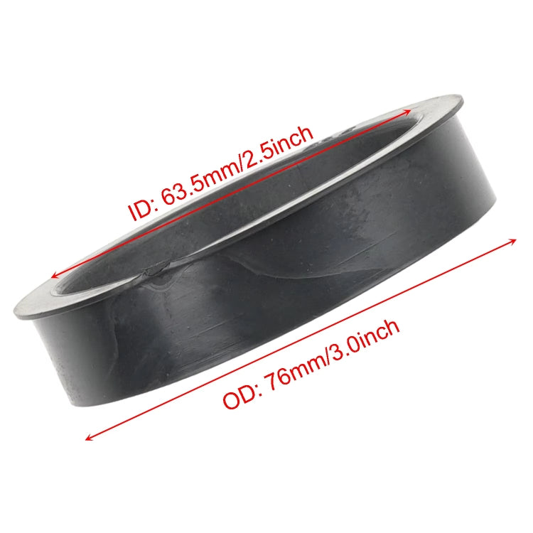 Car Modified Air Filter Reducer Rubber Ring(76mm To 63.5mm) - Air Conditioning System by buy2fix | Online Shopping UK | buy2fix