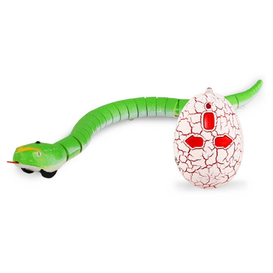 Tricky Funny Toy Infrared Remote Control Scary Creepy Snake, Size: 38*3.5cm(Green) -  by buy2fix | Online Shopping UK | buy2fix