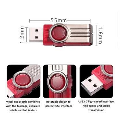 USB2.0 Twister Flash Drive U-disk, Memory: 16GB - USB Flash Drives by buy2fix | Online Shopping UK | buy2fix