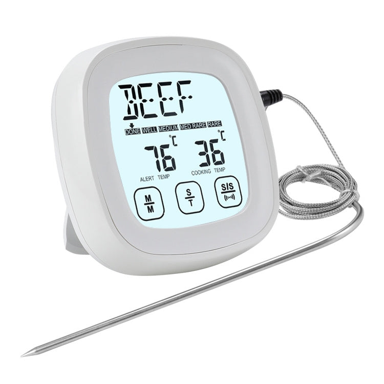 TS-802A Kitchen Food Cooking BBQ Dual Probe Touch Screen Thermometer - Cooking Thermometers by buy2fix | Online Shopping UK | buy2fix