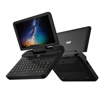 GPD MicroPC Mini Gaming Laptop, 6.0 inch, 8GB+256GB, Windows 10 Intel Celeron N4120 Quad Core, EU Plug (Black) - Others by GPD | Online Shopping UK | buy2fix