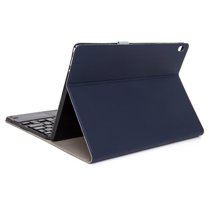 DY-E10 2 in 1 Removable Bluetooth Keyboard + Protective Leather Tablet Case with Touchpad & Holder for Lenovo Tab E10(Blue) - Lenovo Keyboard by buy2fix | Online Shopping UK | buy2fix