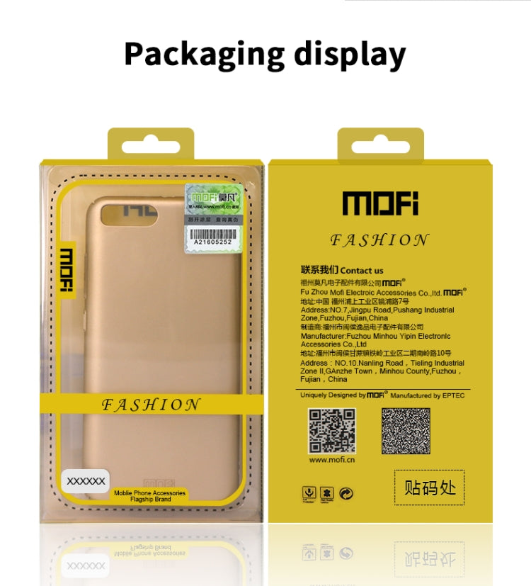 MOFI Frosted PC Ultra-thin Hard Case for Xiaomi Redmi K20(Black) - Xiaomi Cases by MOFI | Online Shopping UK | buy2fix