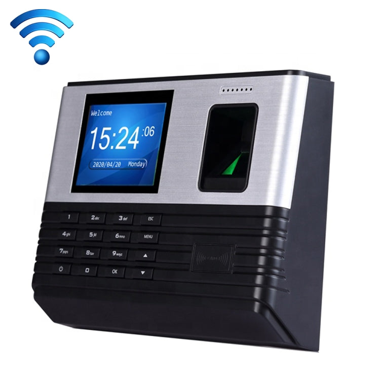 Realand AL355 Fingerprint Time Attendance with 2.8 inch Color Screen & ID Card Function & WiFi - Security by Realand | Online Shopping UK | buy2fix