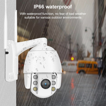 QX2 4G (US Version) 1080P HD 360 Degrees Panoramic Day and Night Full-color Waterproof Smart Camera, Support Motion Detection / Two-way Voice / TF Card, AU Plug - Security by buy2fix | Online Shopping UK | buy2fix