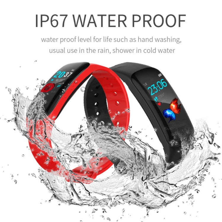 H29 1.14 inches IPS Color Screen Smart Bracelet IP67 Waterproof, Support Step Counting / Call Reminder / Heart Rate Monitoring / Sleep Monitoring (Black) - Smart Wear by buy2fix | Online Shopping UK | buy2fix