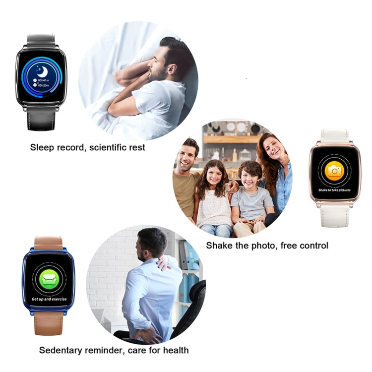 M8 1.3 inch IPS Color Screen Smart Bracelet IP67 Waterproof, Support Step Counting / Call Reminder / Heart Rate Monitoring / Sleep Monitoring (Gold) - Smart Wear by buy2fix | Online Shopping UK | buy2fix