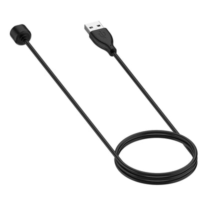 Bracelet USB Magnetic Attraction Plastic Charging Cable for Xiaomi Mi Band 5 / 6 / 7, Cable Length: 50cm(Black) - Charger by buy2fix | Online Shopping UK | buy2fix