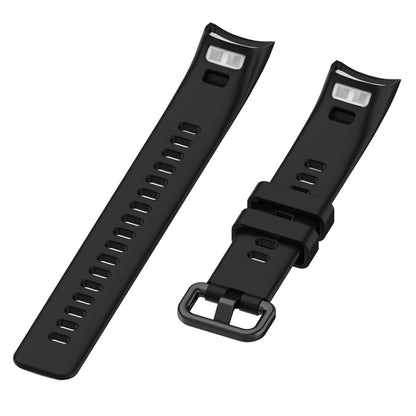 Smart Watch Silicone Watch Band for Huawei Honor Band 4 / Band 5(Black) - Smart Wear by buy2fix | Online Shopping UK | buy2fix