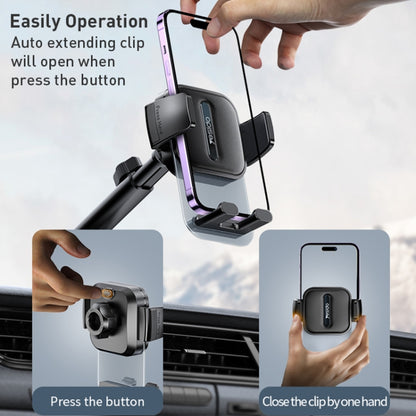 Yesido C261 Suction Cup Type Telescopic Car Phone Holder - Car Holders by Yesido | Online Shopping UK | buy2fix