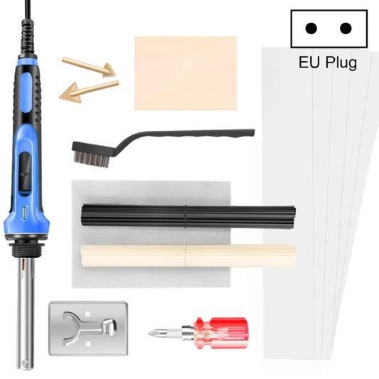 100W Electric Soldering Iron Plastic Welding Machine Car Bumper Repair Plier, EU Plug (Blue) - Hand Tool Sets by buy2fix | Online Shopping UK | buy2fix