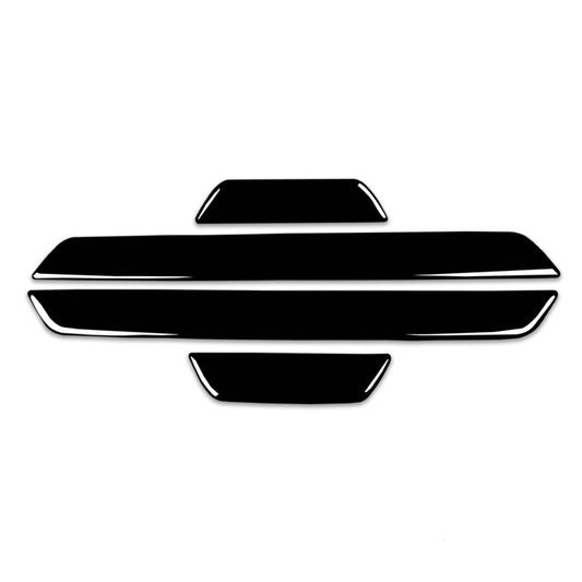 Car Door-step Decorative Sticker for BMW X5 E70 2008-2013 / X6 E71 2009-2014,  Left and Right Drive Universal (Black) - In Car by buy2fix | Online Shopping UK | buy2fix