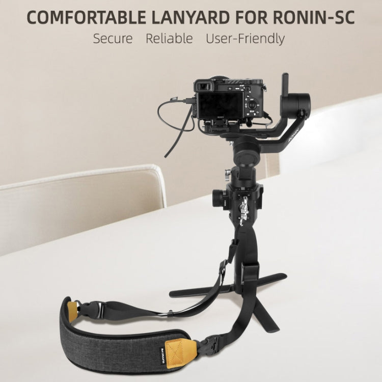 Sunnylife RO-Q9228 Handheld Gimbal Special Lanyard Shoulder Strap + Fixed Ring Hang Buckle for DJI RONIN-SC -  by Sunnylife | Online Shopping UK | buy2fix