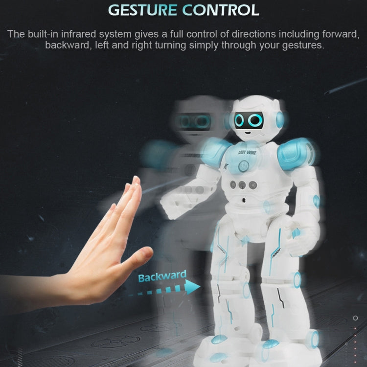 JJR/C R11 CADY WIKE Smart Touch Control Robot with LED Light, Support Waling / Sliding Mode (Blue) - RC Robots by JJR/C | Online Shopping UK | buy2fix