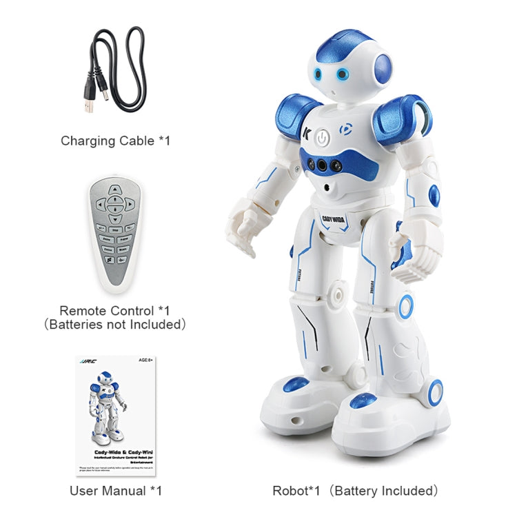 JJR/C R2 CADY WIDA RC Robot Gesture Sensor Dancing Intelligent Program Toy Gift for Children Kids Entertainment with Remote Control(Blue) - RC Robots by JJR/C | Online Shopping UK | buy2fix