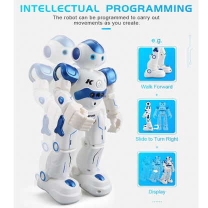 JJR/C R2 CADY WIDA RC Robot Gesture Sensor Dancing Intelligent Program Toy Gift for Children Kids Entertainment with Remote Control(Blue) - RC Robots by JJR/C | Online Shopping UK | buy2fix