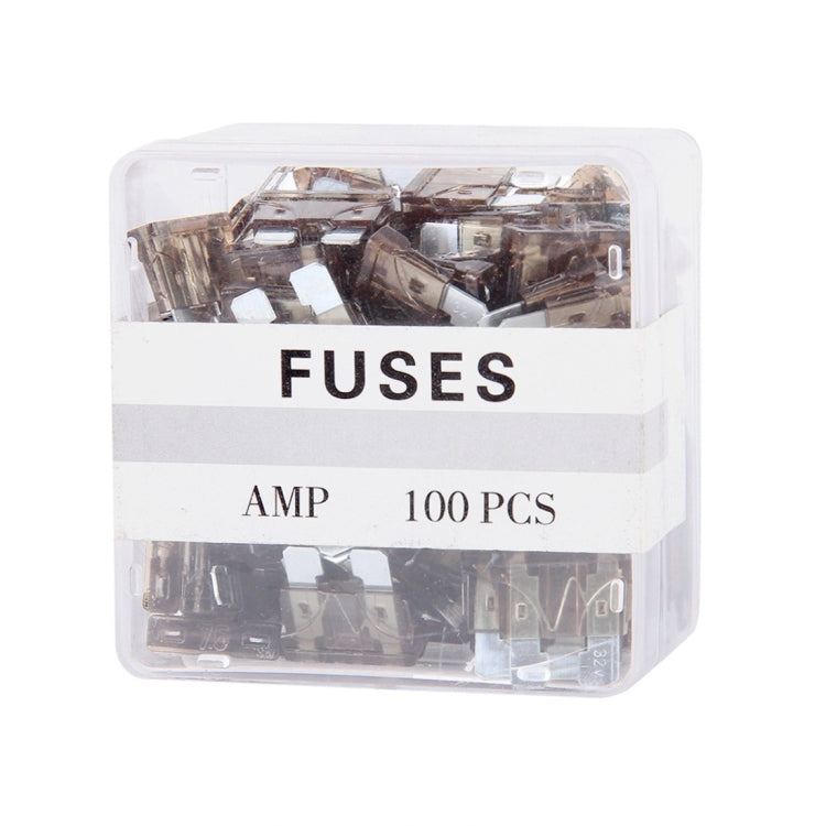 100 PCS 12V Car Add-a-circuit Fuse Tap Adapter Blade Fuse Holder (Big Size)(Coffee) - In Car by buy2fix | Online Shopping UK | buy2fix