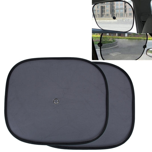 2 PCS Car Window Foldable Shade for Side Blocks UV Rays with Suction Cups - Window Foils & Solar Protection by buy2fix | Online Shopping UK | buy2fix