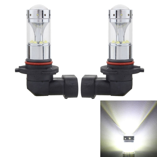 2 PCS 9006 60W 1200 LM 6000K Car Fog Lights with 12 CREE XB-D LED Lamps, DC 12V (White Light) - Fog / Driving Lights by buy2fix | Online Shopping UK | buy2fix