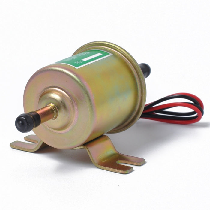 HEP-02A 24V Electric Fuel Pump for Car modification(Gold) - In Car by buy2fix | Online Shopping UK | buy2fix