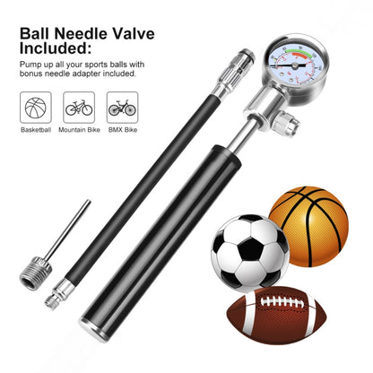 Portable High Pressure Pump Bicycle Pump Mini Mountain Bike Pump - Bicycle Locks & Bicycle Pumps by buy2fix | Online Shopping UK | buy2fix