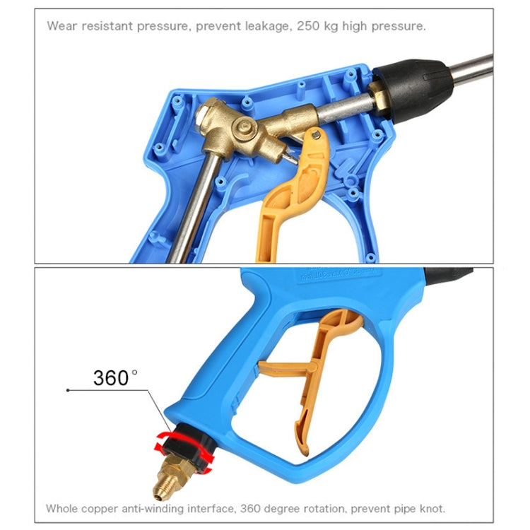 High Pressure Horn Shape Nozzle Clear Water Gun for Self-service Car Washing Machine, Outer Wire: 14 x 1.5 - Car Washer & Accessories by buy2fix | Online Shopping UK | buy2fix